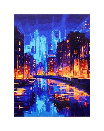 Картина по номерам LORI 